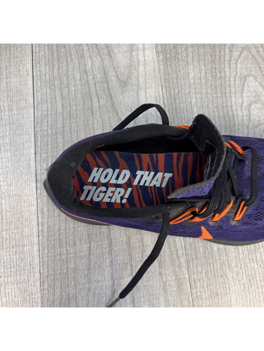 Nike Air Zoom Pegasus 36 NCAA Clemson Tigers Running Shoes CI2064-500 Size 8 - Picture 11 of 11